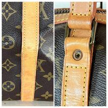 1円スタート LOUIS VUITTON モノグラム ボストンバッグ サックスプール35 ルイヴィトン LV サックスープル ハンドバッグ カバン 鞄 M41626_画像7