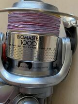 1円スタート SHIMANO シマノ リール BIOMASTER 1000 スプリングリール 釣具 バイオマスター 釣具 レジャー フィッシング_画像2