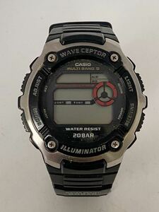 1 иен старт CASIO Casio CASIO наручные часы WV-M200 черный WAVE CEPTOR wave Scepter электро-магнитные часы мужской 