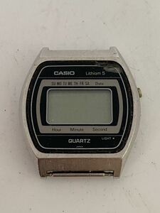 1円スタート CASIO カシオ Lithium 5 腕時計 デジタル フェイス S004 メンズ腕時計