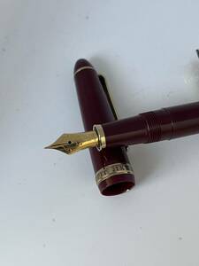 1 jpy start SAILOR PROFIT fountain pen pen .21K 1911 gold Gold bordeaux sailor Pro Fit H-F writing implements stationery 