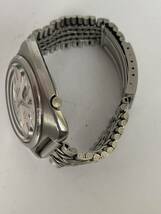 1円スタート SEIKO 5 ACTUS セイコー ファイブ アクタス腕時計 6106-7440 デイデイト 自動巻き SS メンズ腕時計_画像6