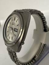 1円スタート SEIKO 5 ACTUS セイコー ファイブ アクタス腕時計 6106-7440 デイデイト 自動巻き SS メンズ腕時計_画像2