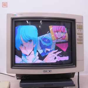 1 иен ~ рабочий товар SONYtolinito long цвет телевизор KV-14CP1 14 дюймовый TRINITRON COLLAR TV электронно-лучевая трубка монитор 1985 год производства Sony [40