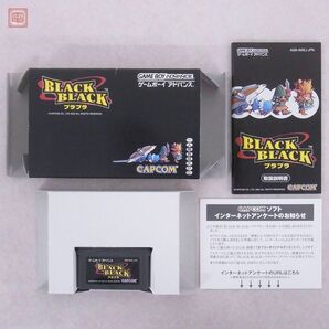 動作保証品 GBA ゲームボーイアドバンス ブラブラ BLACK BLACK カプコン CAPCOM 箱説付【10の画像1