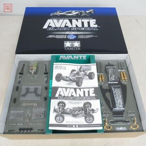  not yet constructed Tamiya 1/10 avante (2011) black special electric RC 4WD racing buggy option parts attaching ITEM 47390 TAMIYA AVANTE[40