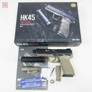  Tokyo Marui gas broHK45 Tacty karuH&K TACTICAL flashlight attaching blowback GBB present condition goods [20