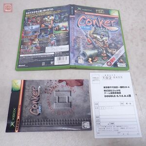 動作保証品 XBOX コンカー ： Live and Reloaded ライブ アンド リローデッド レア RARE 箱説ハガキ付【10