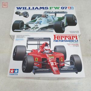 未組立 タミヤ 1/20 ウイリアムズ FW-07/フェラーリF189 後期型 計2点セット TAMIYA Ferrari WILLIAMS【20