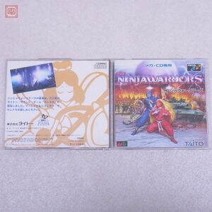 動作保証品 MD メガCD ニンジャウォーリアーズ THE NINJA WARRIORS タイトー TAITO 箱説付【10