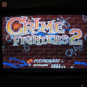 1円〜 コナミ/KONAMI クライムファイターズ2 CRIME FIGHTERS 動作確認済【20