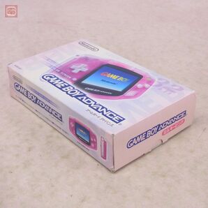 動作品 シリアル一致 GBA ゲームボーイアドバンス 本体 AGB-001 ミルキーピンク ニンテンドー 任天堂 Nintendo 箱説付【10の画像9