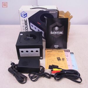  operation goods GC Game Cube body DOL-001 black BLACK Nintendo nintendo Nintendo box opinion attaching [20