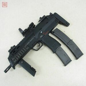 東京マルイ ガスブロ H&K MP7A1 ブラック スペアマガジン+ドットサイト付 GBB ブローバック 現状品【20