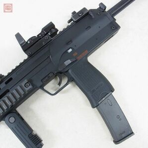 東京マルイ ガスブロ H&K MP7A1 ブラック スペアマガジン+ドットサイト付 GBB ブローバック 現状品【20の画像5