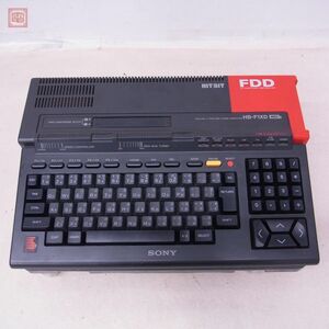 SONY MSX2 HB-F1XD 本体のみ 通電OK 起動不良 ソニー ジャンク パーツ取りにどうぞ【20