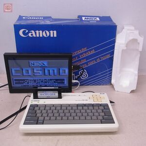 動作品 Canon MSX V-8 本体 キャノン ACアダプタ・箱付【40