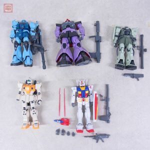  construction settled Bandai MG 1/100gf custom / land war type Jim /dom other total 5 point set lack of equipped Junk parts taking .BANDAI gun pra [20