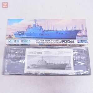 未組立 フジミ 1/700 アメリカ海軍 戦艦ミズリー/イギリス海軍 航空母艦イーグル/アメリカ海軍 航空母艦 サラトガ 他 計6点セット【20の画像3