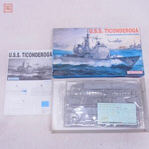  не собран Dragon 1/700 U.S.S. барабан nteroga класс misa il ...DRAGON TICONDEROGA. судно модель [20