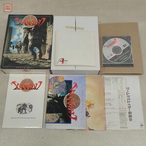 未使用 PC-9801 3.5インチFD リバイバル ザナドゥ Revival XANADU Falcom ファルコム 箱説・CD-ROM付【20