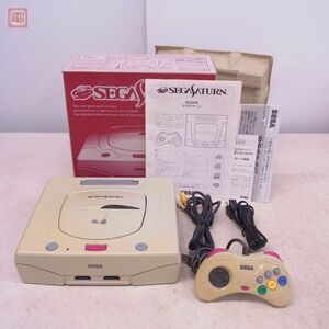 動作品 シリアル一致 SS セガサターン 本体 (HST-3220) HST-0014 SEGA SATURN セガ SEGA 箱説付ハガキ付【20