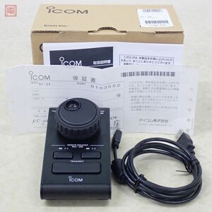  guarantee remainder approximately 6 months beautiful goods Icom RC-28 remote encoder manual * original box attaching ICOM IC-7610 etc. for [10