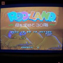 1円〜 ジャレコ/JALECO 妖精物語ロッドランド ROD LAND メガシステム1 Aタイプ イン取純正 動作確認済【20_画像1