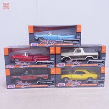 モーターマックス 1/24 シボレー インパラ/フォード ブロンコ/ダッジ コロネット 等 まとめて5台セット MOTOR MAX【20_画像1