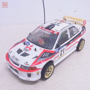  Kyosho 1/10 man tisFF двигатель / servo / приемник установка RC радиоконтроллер Lancer Evolution корпус имеется KYOSHO работоспособность не проверялась текущее состояние товар [20