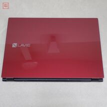 NEC LAVIE NS350/H PC-NS350HAR クリスタルレッド 本体のみ (Intel Core i3/メモリ4GB/HDD1TB消去済) ノートパソコン【20_画像3