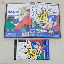 動作保証品 MD メガドライブ ソニック・ザ・ヘッジホッグ/2 SONIC THE HEDGEHOG まとめて 2本セット セガ SEGA 箱説付【10_画像2