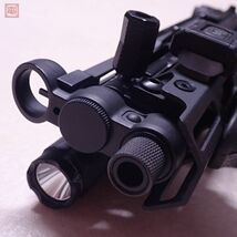 CYMA 電動ガン Enhanced エンハンスド MP5K PDWストック 電子トリガー 流速カスタム SUREFIREタイプ フラッシュライト付 現状品【20_画像3