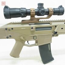 A&K 電動ガン MASADA SPR TAN マサダ MAGPUL VECTOR OPTICS MUSTANG ライフルスコープ付 電子トリガー 流速カスタム 現状品【40_画像9