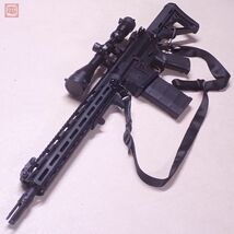 CYMA フルメタル電動ガン AR-10 MAGPUL マグプル MPLA URX4 電子トリガー 流速カスタム スコープ付 現状品【40_画像1