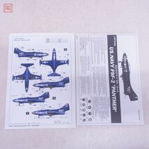 未組立 トランペッター 1/48 US.NAVY F9F-2 パンサー/US.NAVY F9F-2P パンサー/カーチス P-40 ウォーホーク 計3個セット TRUMPETER【40_画像8