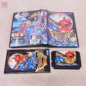  operation guarantee goods MD Mega Drive fogo ton wa-ruzFORGOTTEN WORLDS Sega SEGA box opinion attaching [10