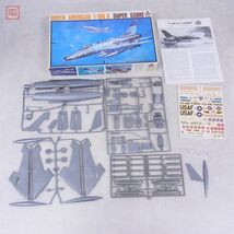 未組立 ESCI 1/48 ノースアメリカン F-100D スーパーセイバー/ヴォート A-7 D/H コルセア II 計2点セット【20_画像3