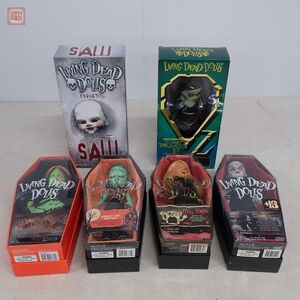 mezko living dead doll saw jig saw /THE LOST IN OZ THE WITCH etc. together 6 point set MEZCO LIVING DEAD DOLLS[40