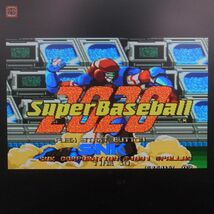 1円〜 ※ROMのみ エスエヌケイ/SNK 2020年スーパーベースボール SUPER BASEBALL MVS ネオジオ NEOGEO 付属品全純正 箱付 動作確認済【10_画像1