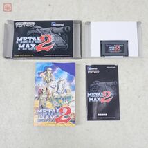 動作保証品 GBA ゲームボーイアドバンス メタルマックス2改 METAL MAX 2 改 バグ版 DATA EAST CREA-TECH NOW PRODUCTION 箱説付【10_画像1