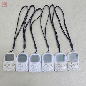 PS PocketStation SCPH-4000 white WHITE together 6 piece set POCKET STATION Sony SONY[10