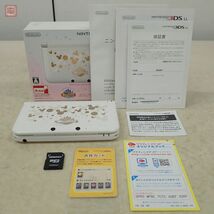 動作品 ニンテンドー3DS LL 本体 SPR-001 ディズニーマジックキャッスル マイ ハッピー ライフ 限定パック namco Nintendo 箱説付 難有【10_画像1