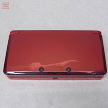 動作品 ニンテンドー3DS 本体 CTR-001 フレアレッド FLARE RED 任天堂 Nintendo 箱説付【20_画像3