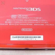 動作品 ニンテンドー3DS 本体 CTR-001 フレアレッド FLARE RED 任天堂 Nintendo 箱説付【20_画像5