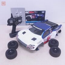 アソシエイテッド 1/10 SC10.2 電動2WDオフロードレーストラック モーター/サーボ/受信機 搭載 プロポ付 ASSOCIATED 動作確認済 現状品【40_画像1