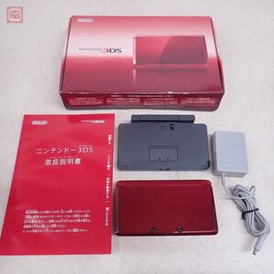  operation goods Nintendo 3DS body CTR-001 flair red nintendo Nintendo box opinion attaching [20