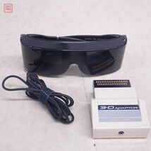 マークIII/マスターシステム セガ 3-Dグラス 3D The Sega 3-D Glasses リアル3次元ビジョン SEGA 3Dアダプタ付【10_画像1