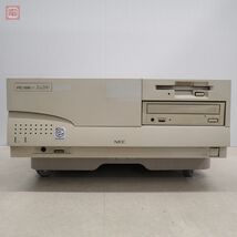 動作品 NEC PC-9821Xa200 (PC9821XA200W30R) 本体 + キーボード 日本電気【40_画像2