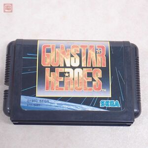 ※ソフトのみ 動作保証品 MD メガドライブ ガンスターヒーローズ GUNSTAR HEROES トレジャー TREASURE セガ SEGA【10